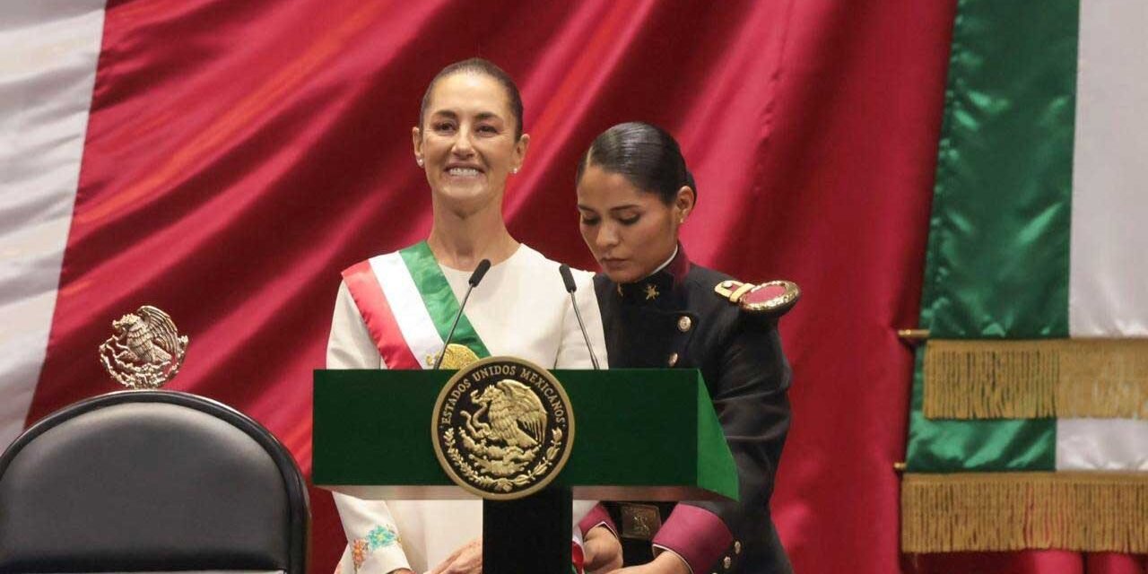 Sheinbaum asume como primera presidenta de México, «Es tiempo de transformación, es tiempo de mujeres»: